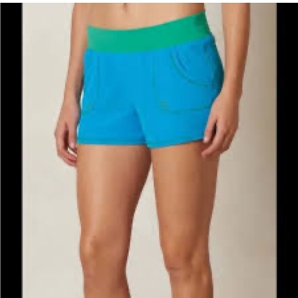 Prana Millie Colorblock Board Shorts. Lightweight. EUC. Sz L. Activewear. Swim - Picture 1 of 11